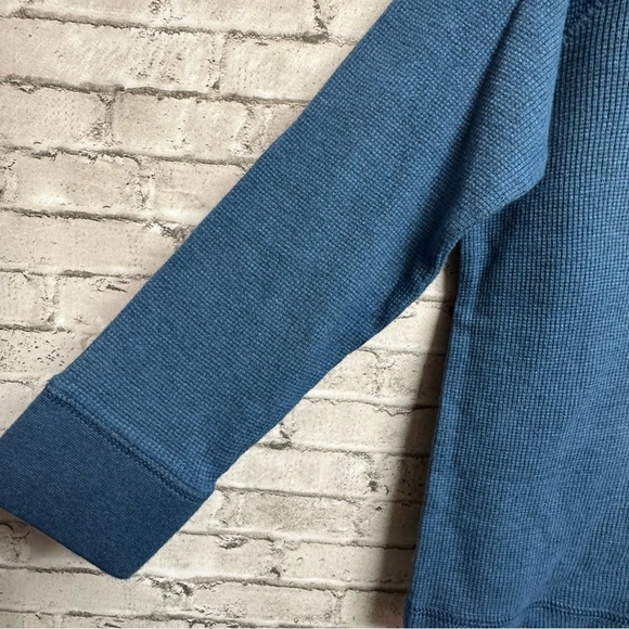 Class Club Boys 4/5 Blue Shirt Waffle Long Sleeve 3-Button NEW NWT - Picture 3 of 8